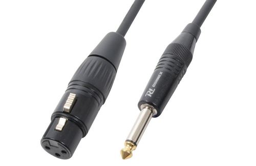 PD Connex Câble audio xlr femelle / jack 6,35 - 3m