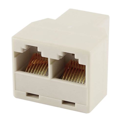 INECK® Ethernet RJ45 1 RJ45 Femelle à 2 RJ45 Femelle Connecteur Adaptateur  Ethernet Splitter - Cartes réseau interne - Achat & prix
