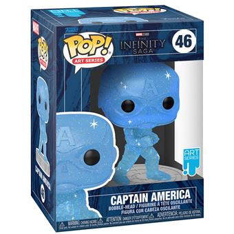 Figurine Funko Pop Art Series Marvel The Infinity Saga Captain America