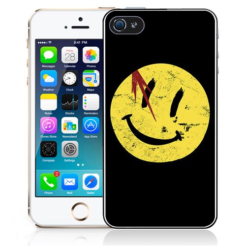 Coque pour iPhone 5C smiley watchmen
