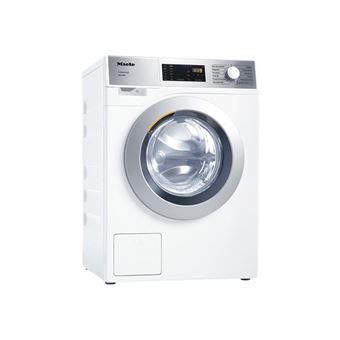 Miele Professional PWM 300 SmartBiz EL DP Machine a laver largeur 59.6 cm profondeur 63.6 cm hauteur 85 cm chargement frontal 64 litres 7 kg 1400 tours min blanc lotus Achat prix fnac
