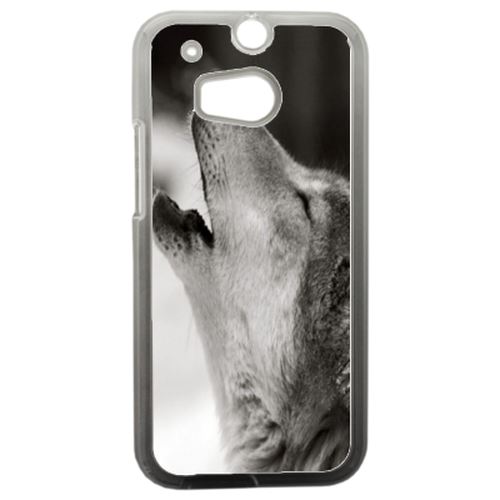 Coque Loup Hurlant Compatible Htc One 2 M8 Transparent
