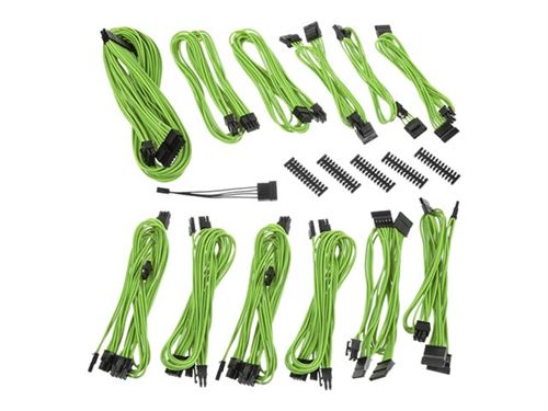 BitFenix Alchemy 2.0 SSC-Series - Câblage d'alimentation - moulé - vert