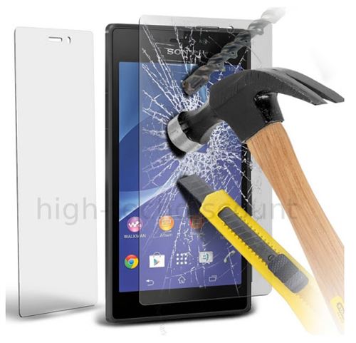 Film de protection vitre verre trempe transparent pour Sony Xperia M2 - htdmobiles