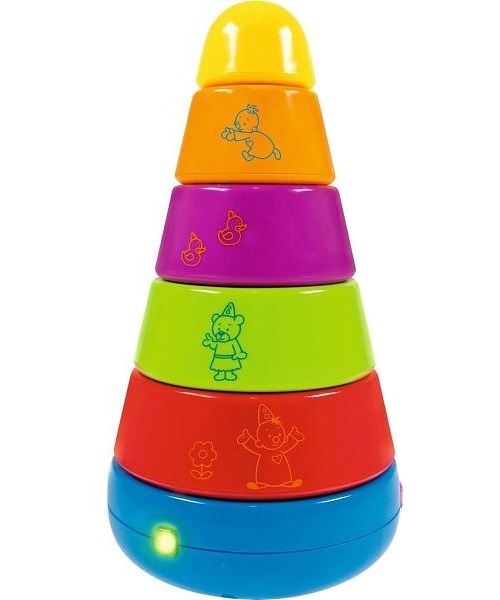 Studio 100 tour de pile magique Bumba avec le son et la lumière 6 pcs
