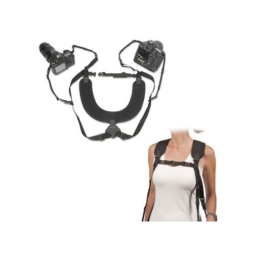 Optech Noir Harnais Double De Stabilisation