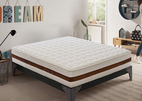 Matelas 180x200 à mémoire de forme ergothérapie 29 cm épaisseur avec 5 cm de mémoire ‘Premium’