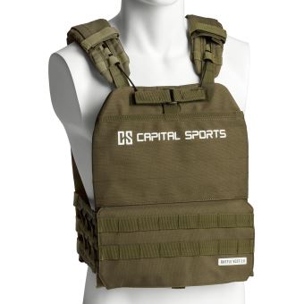 200€ sur CAPITAL SPORTS Battlevest 2.0 Veste lestée de poids veste lestée capital sports