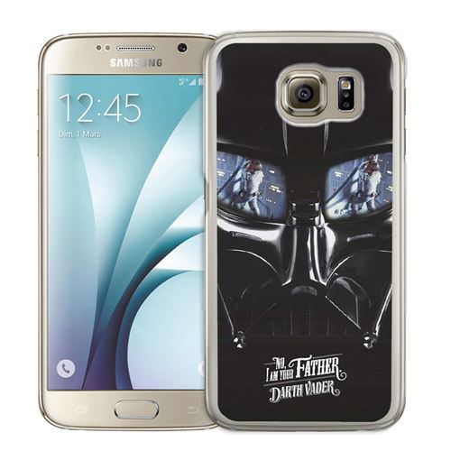 Coque pour Samsung Galaxy S6 Edge star wars dark vador father