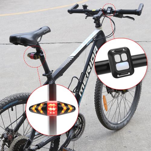 Clignotants pour trottinette électrique et vélo sans fil universel