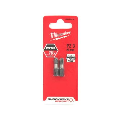 Embout de frappe Shockwave pour vis Pozidriv PZ3 x 25 4932430868 - Image 3