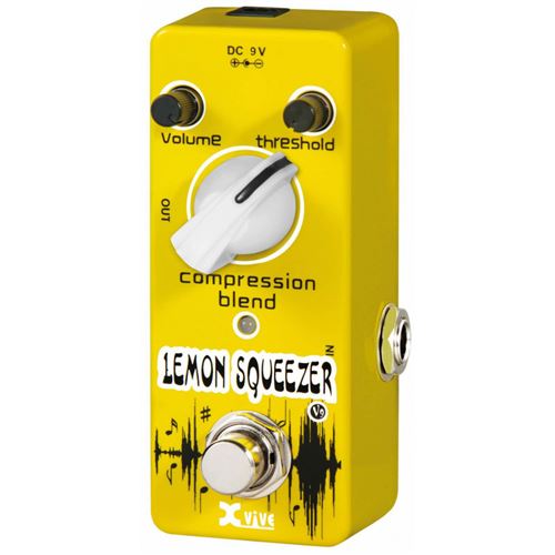 X-vive V9 - Pédale de compression Lemon Squeezer