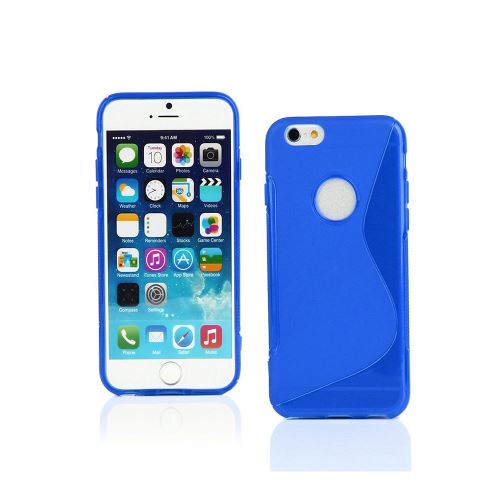 Coque Gel Vague S Pour Iphone 7 - Bleu