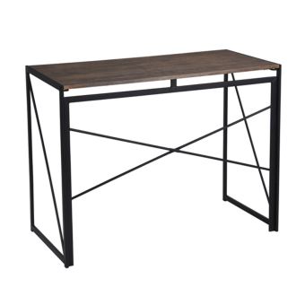 Table De Bureau Pliable Design Industriel Achat Prix Fnac