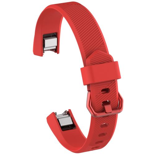 Bracelet bande réglable remplacement longueur : 8.5 9cm rouge pour Fitbit Alta HR