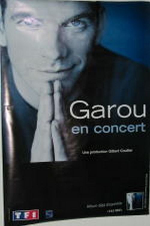 Garou - 80x120 cm - AFFICHE / POSTER