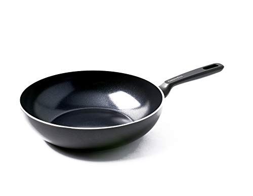 Greenpan memphis wok - ø 28 cm - noir - tous feux dont induction cc001660-001