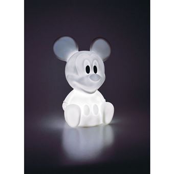 Mickey Veilleuse Tactile - Blanc