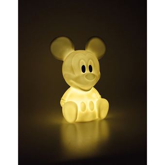 Mickey Veilleuse Tactile - Blanc