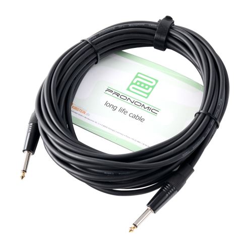 Pronomic Stage INST-10 câble instrument noir jack 10m