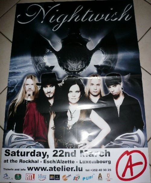NIGHTWISH - 70x100 cm - AFFICHE / POSTER