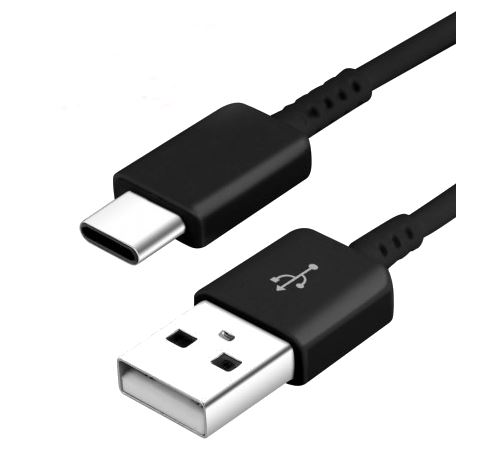 Cable USB- Type C Chargeur Noir pour Samsung Galaxy A8 / S9 / S9Plus Noir  Little Boutik®
