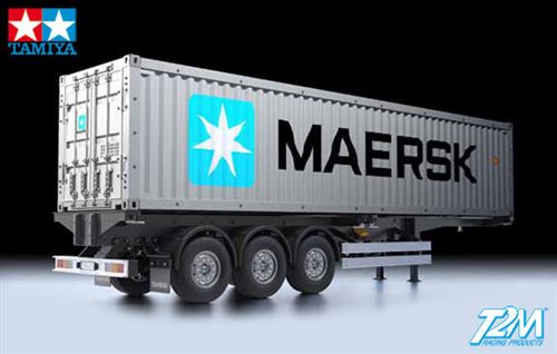 Tamiya - 56326 - Radio Commande - Camion - Semi Remorque Container - 40