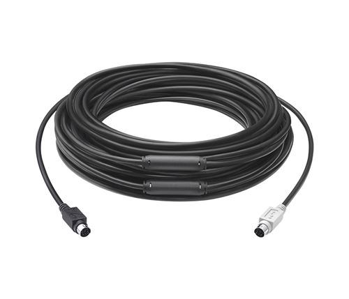 logitech group 15m extended cable - amr noir