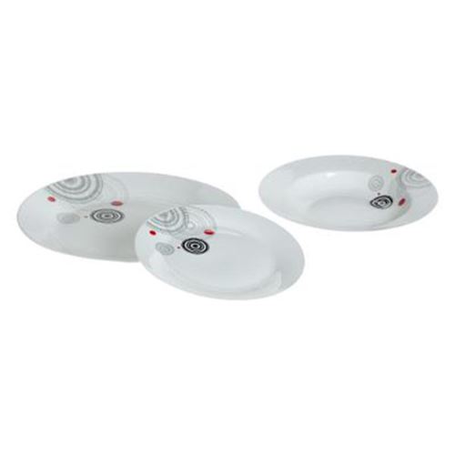Service de Table 18 Pièces Instant 27cm Blanc