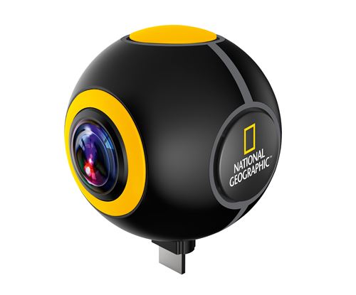 NATIONAL GEOGRAPHIC HD 1024P 720° Android Action Camera Spy