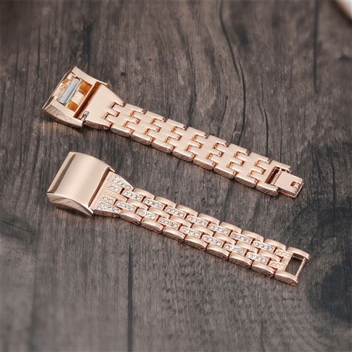 10 sur Bracelet de montre Acier inoxydable M tal pour Fitbit