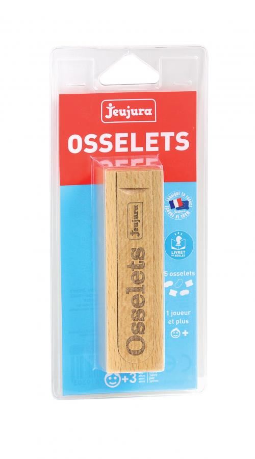 JEUJURA Coffret en bois - Osselets