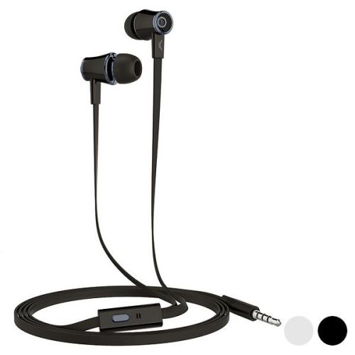 Ecouteurs avec microphone Go & Play Small 3 3.5 mm Noir