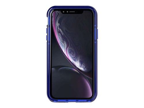 Tech21 Evo Check - Achterzijde behuizing voor mobiele telefoon - middernachtblauw - voor Apple iPhone XR