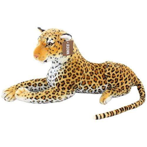 JESONN Stuffed Animals Toys Cheetah Spotted Leopard Plush (23.6 Inches)
