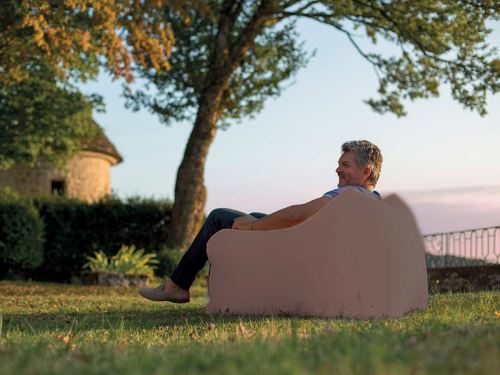 Fauteuil gonflable WindBag Mini Ardoise