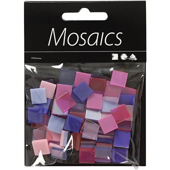 QUARKZMAN Carreaux De Mosaïque En Forme De Pétales Pour L'Artisanat 100g Carreaux De Mosaïque En Porcelaine En Forme De Larme Pour Projets D'Art De Mosaïque Violet