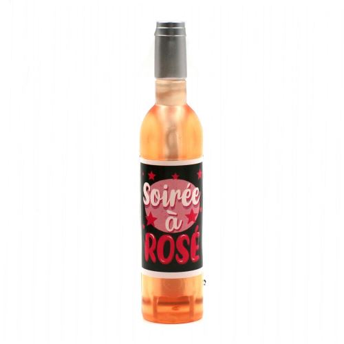STC - Limonadier tire bouchon + décapsuleur Humoristique Bouteille – Soirée à Rosé