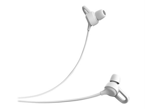 ifrogz Sound Hub Sync - In-ear hoofdtelefoons met micro - inwendig - Bluetooth - draadloos - wit