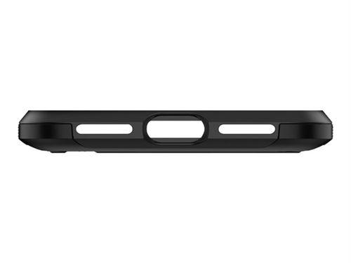Spigen Hybrid NX - Achterzijde behuizing voor mobiele telefoon - polycarbonaat, thermoplastic polyurethaan (TPU) - zwart - voor Apple iPhone X, XS