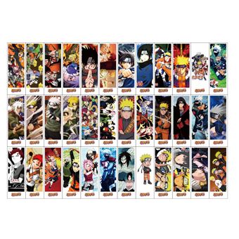 36pcs Marque-pages carte de signet Naruto - Gadget à la Fnac