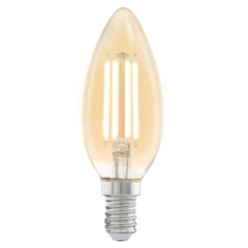 EGLO Ampoule LED style vintage E14 C37 Amber 11557