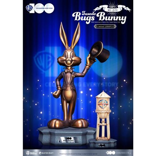 Non Communiqué Statuette Master Craft Bugs Bunny 46 Cm - Looney Tunes 100Th Anniversary Of Warner Bros. Studios
