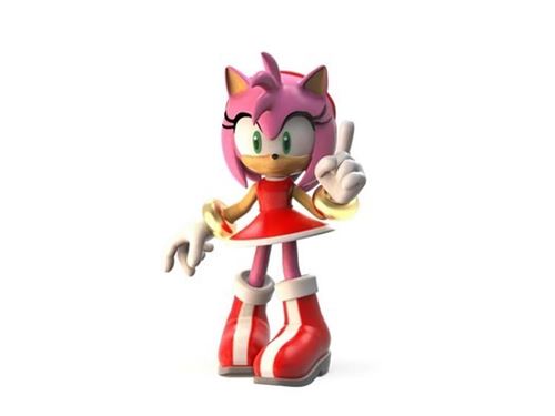 Non Communiqué Multicolore Figurine Amy Rose Sonic 9 Cm
