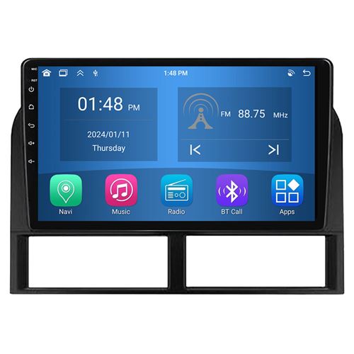 Autoradio RoverOne® Bluetooth CarPlay Android Auto Navigation 4Go RAM 64Go ROM pour Jeep Grand Cherokee II WJ 1998-2004