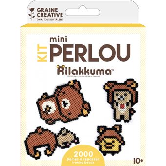 Kit Graine Créative mini perlou rilakkuma