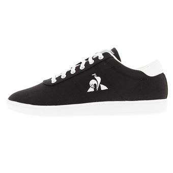 Chaussures basses toile Le coq sportif Court one Noir Taille : 40 - 1