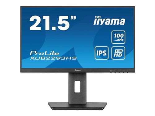 Iiyama Noir Prolite Xub2293hs-B6 Écran Plat De Pc 54,6 Cm (21.5 ) 1920 X 1080 Pixels Full Hd Led - Neuf - Image 3