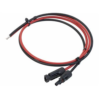 Câble Adaptateur MC4 Vers DC 5,5x2,1 Mm - Pour Panneau Solaire Jusqu'à 240W, 1,5 M, IP65 - 5