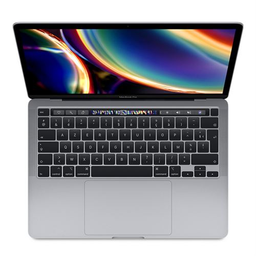 MacBook Pro Touch Bar 13 2020 Core i5 1,4 Ghz 8 Go 512 Go SSD Gris Sidéral - Reconditionné avec Batterie Neuve Incluse